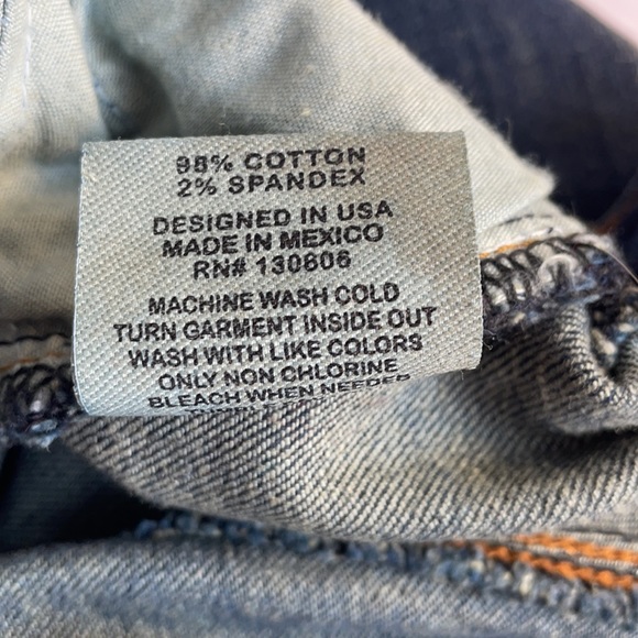 Free People Artisan Delux Patch Boho Jeans Sz 24 - Picture 10 of 11